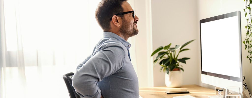 Lower Back Pain at Your Desk? Small Changes Can Make a Big Difference
